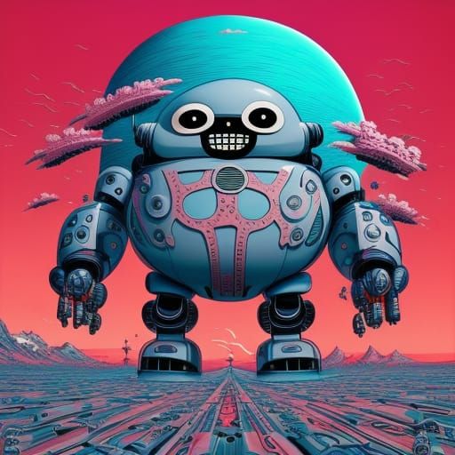 An unstoppable force :: obese robot :: by joe fenton, Vincen...