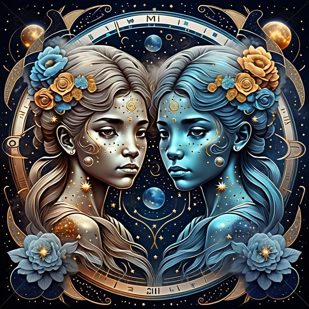 Gemini ♊️ - AI Generated Artwork - NightCafe Creator