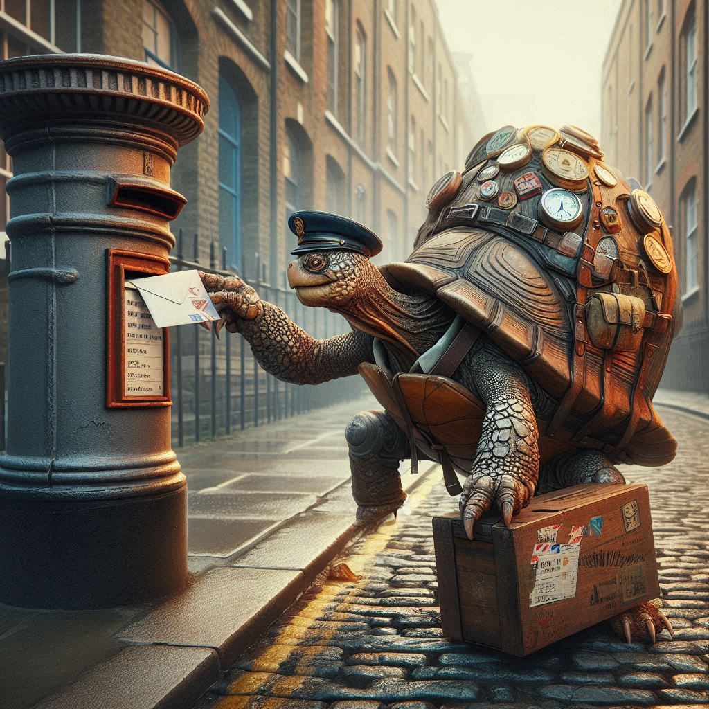 "The Postman Takes Care of Your Urgent Mail" (4)