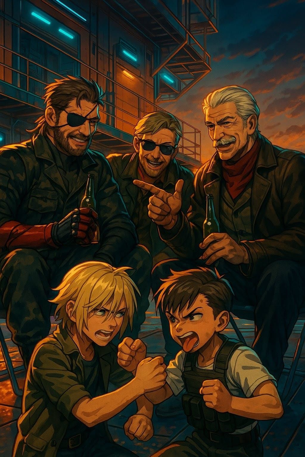 Mother Base Chronicles - Les Enfants Terribles