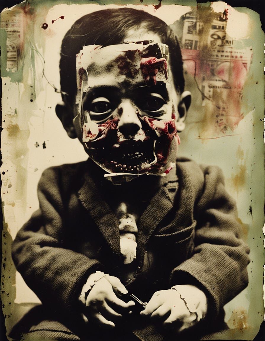 Mutated Candy Doll: Cronenberg-esque Horror