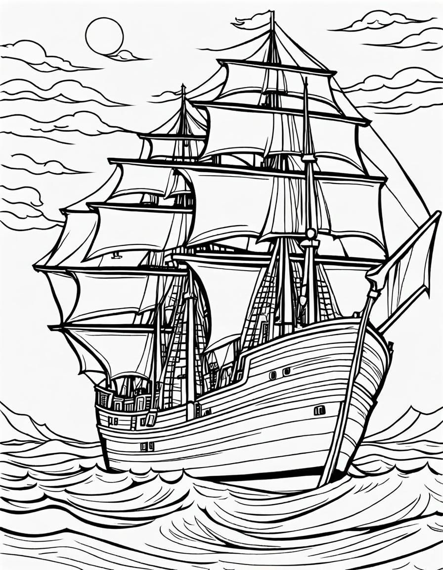 coloring-book-page-of-ghost-ship-ai-generated-artwork-nightcafe-creator