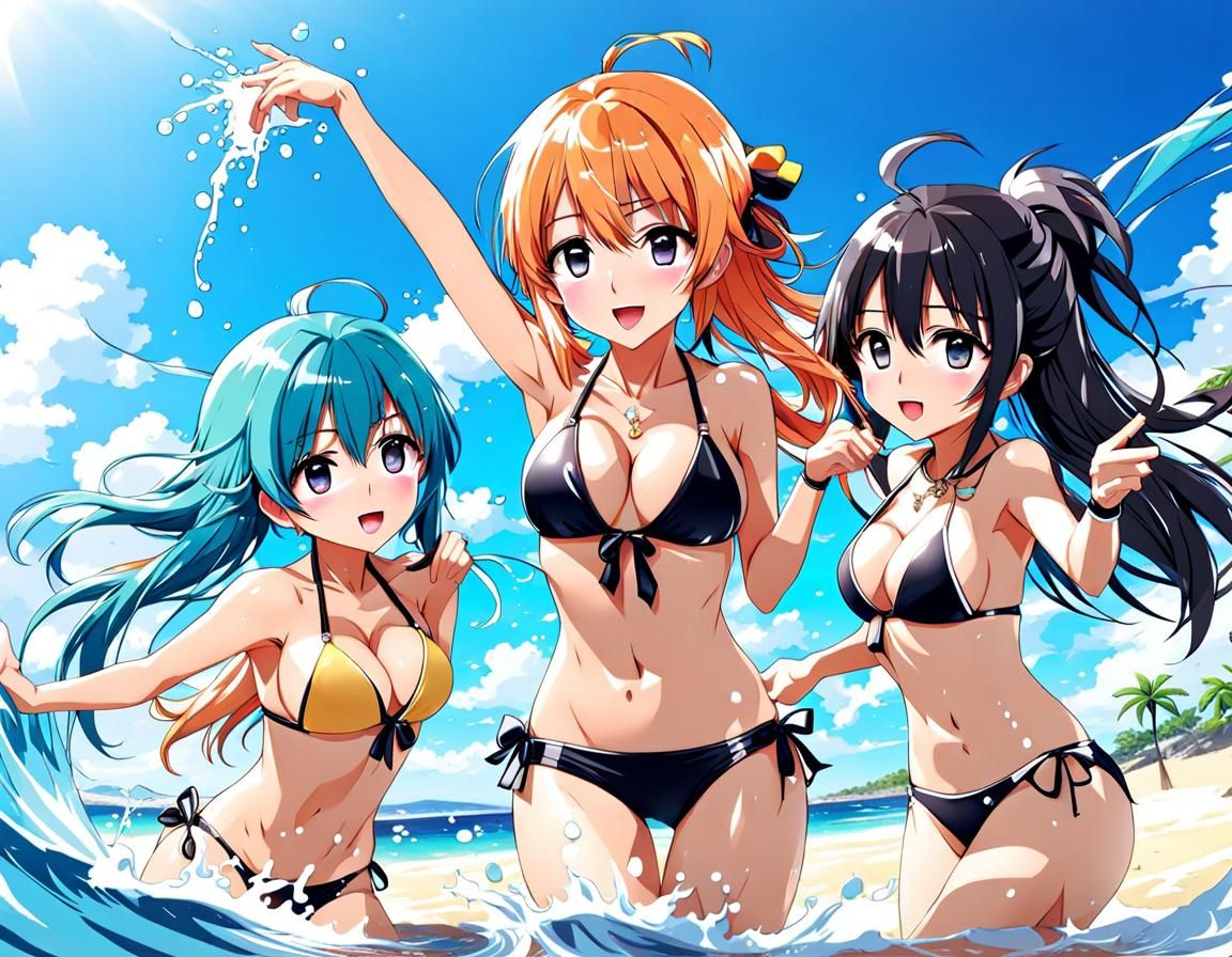 Summer vacay  by @WeebKing2002