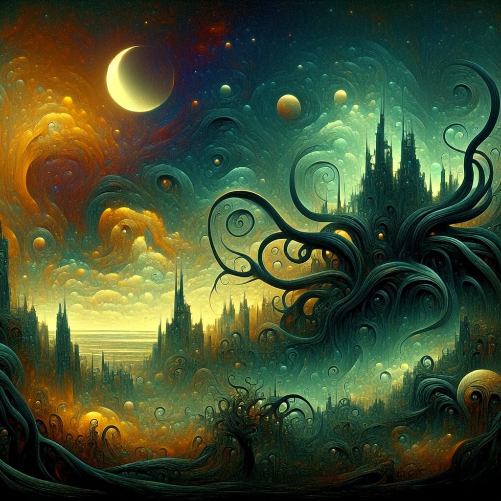 Lovecraftian DEI - AI Generated Artwork - NightCafe Creator