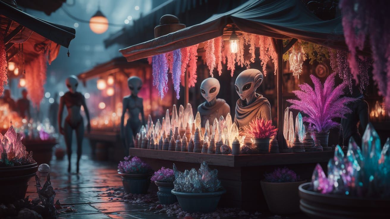 Tenagra Crystal Bazaar  by @Penrod