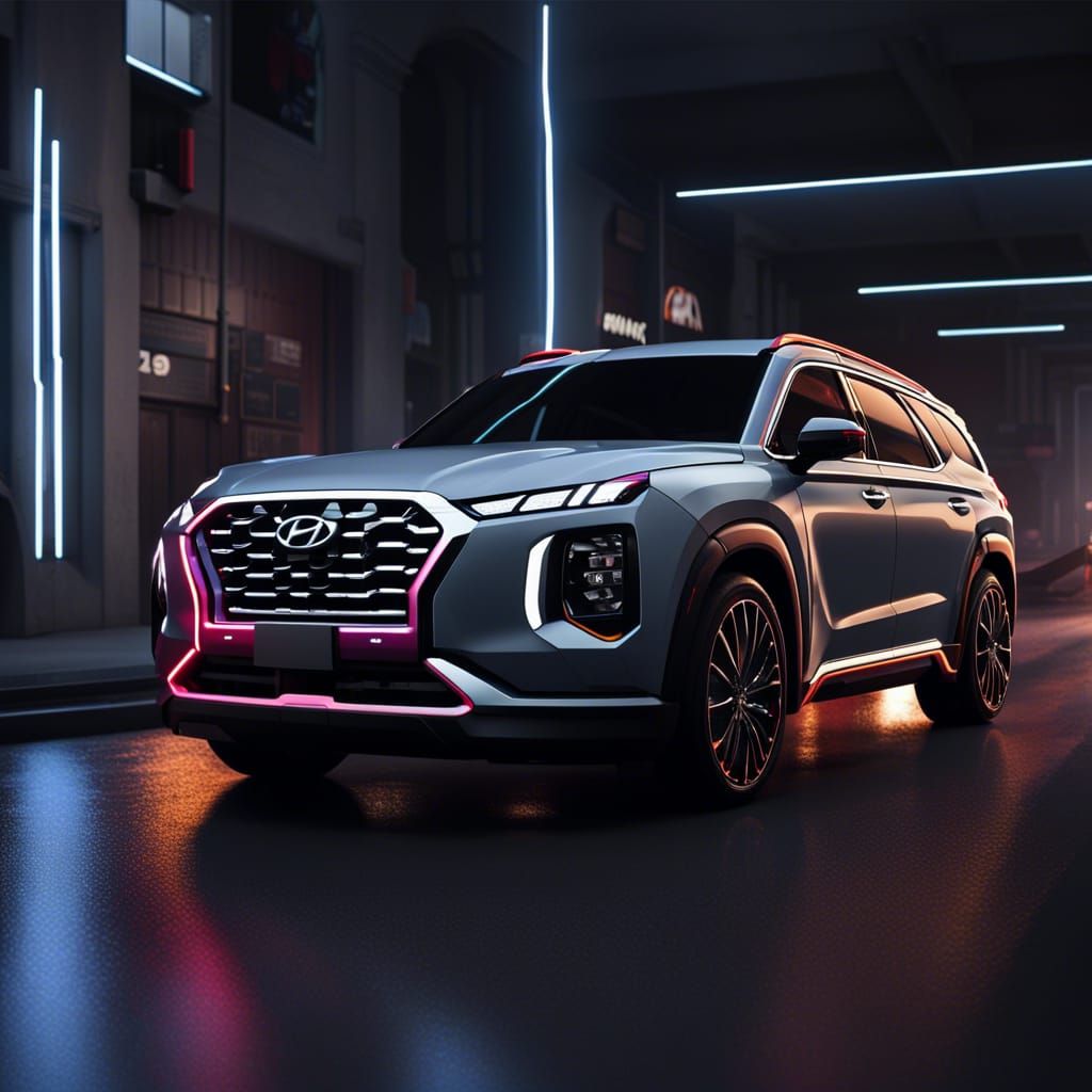 Hyundai Palisade - AI Generated Artwork - NightCafe Creator