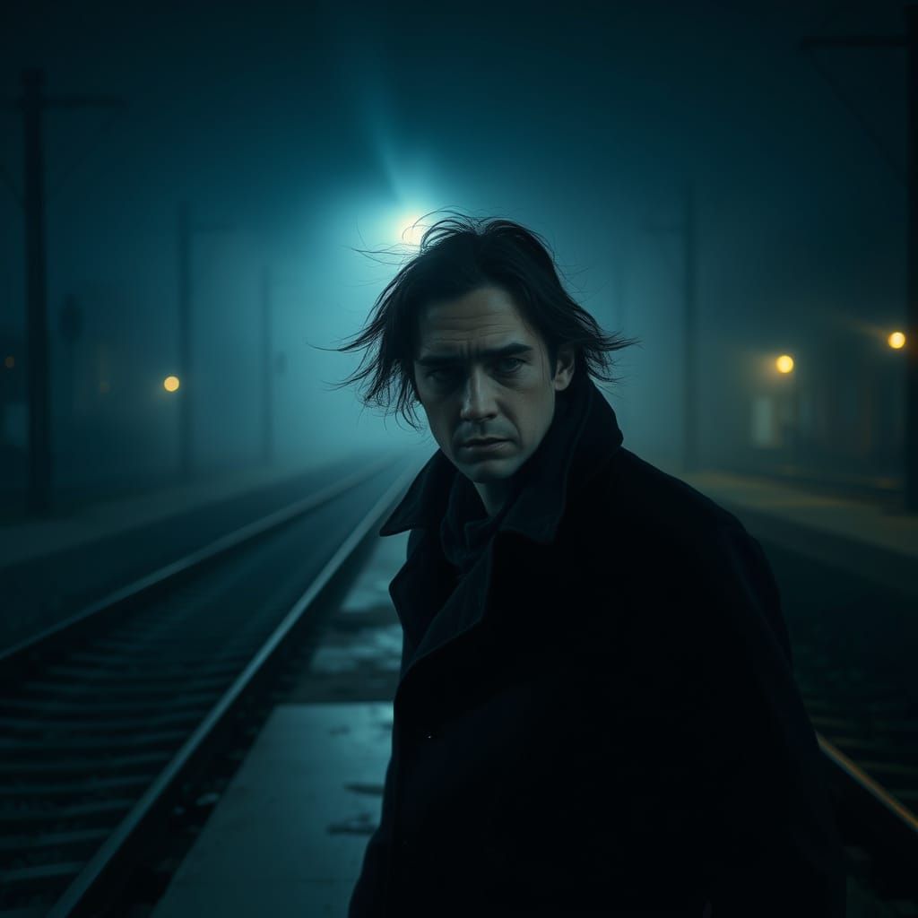 Waiting for the ghost train