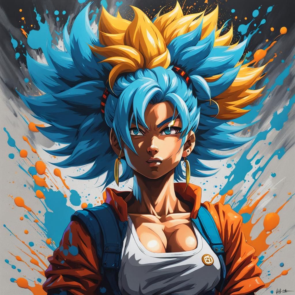 Female saiyan
