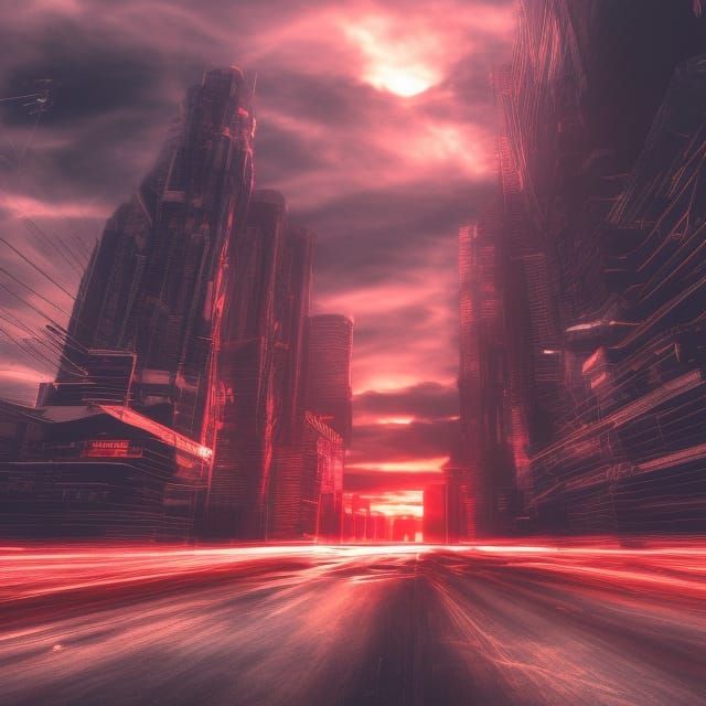 Red sunset