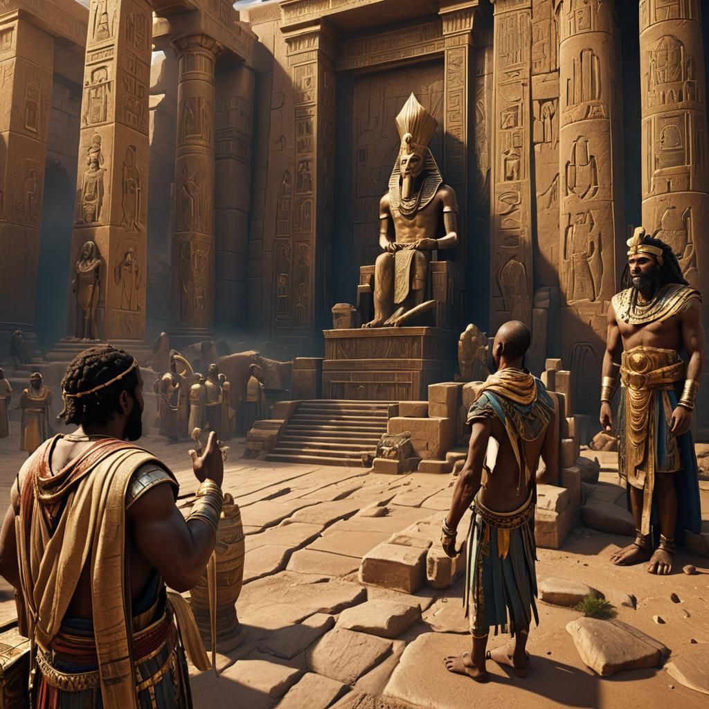 moses speaks to pharaoh