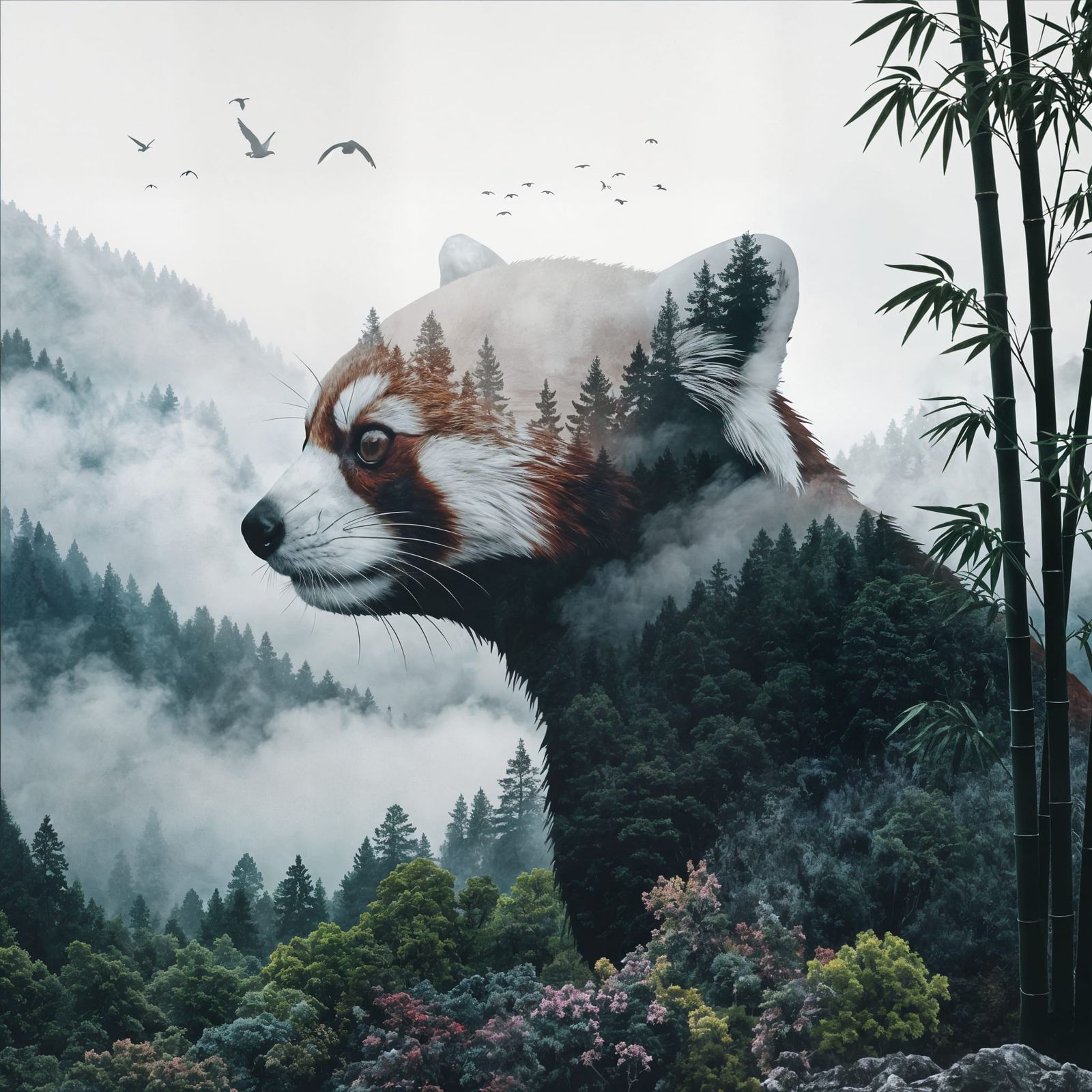 Red Panda  by @Shuru