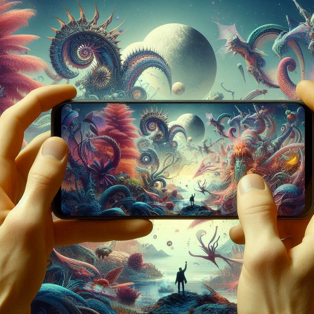 What we would see visiting an alien world for the first time