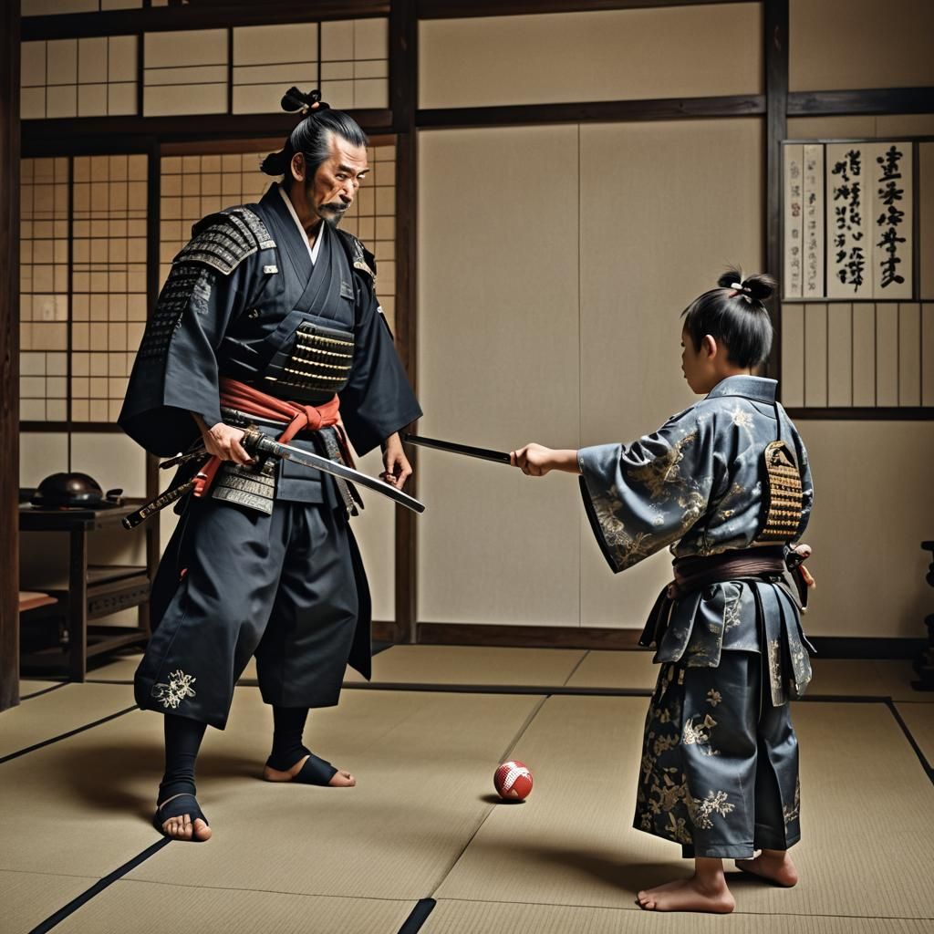 Choose the sword or the ball