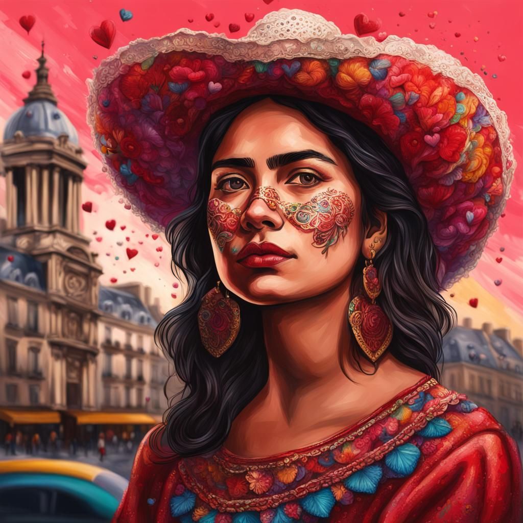 portrait of mexican woman