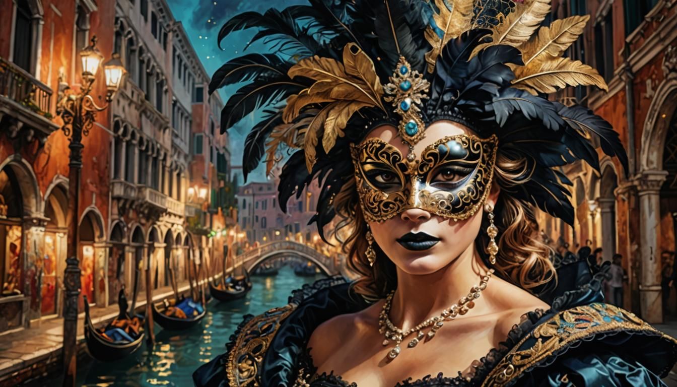 Masquerade Ball  by @Ghexghe