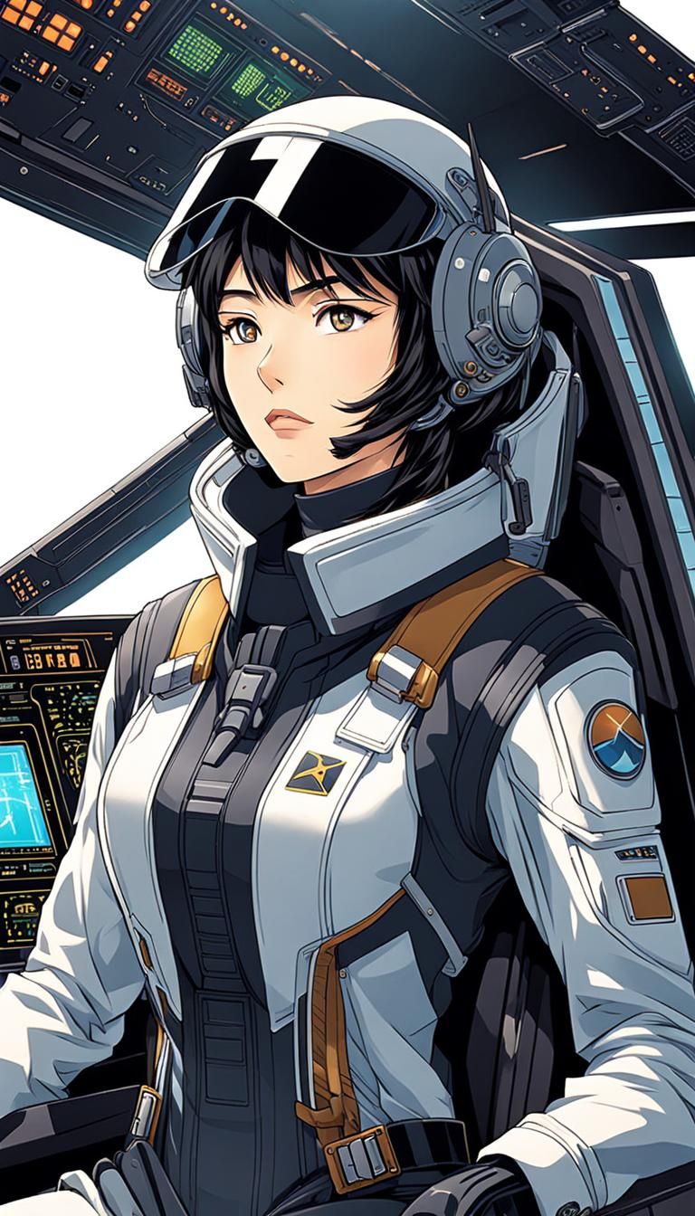 Gunner pilot - AI Generated Artwork - NightCafe Creator