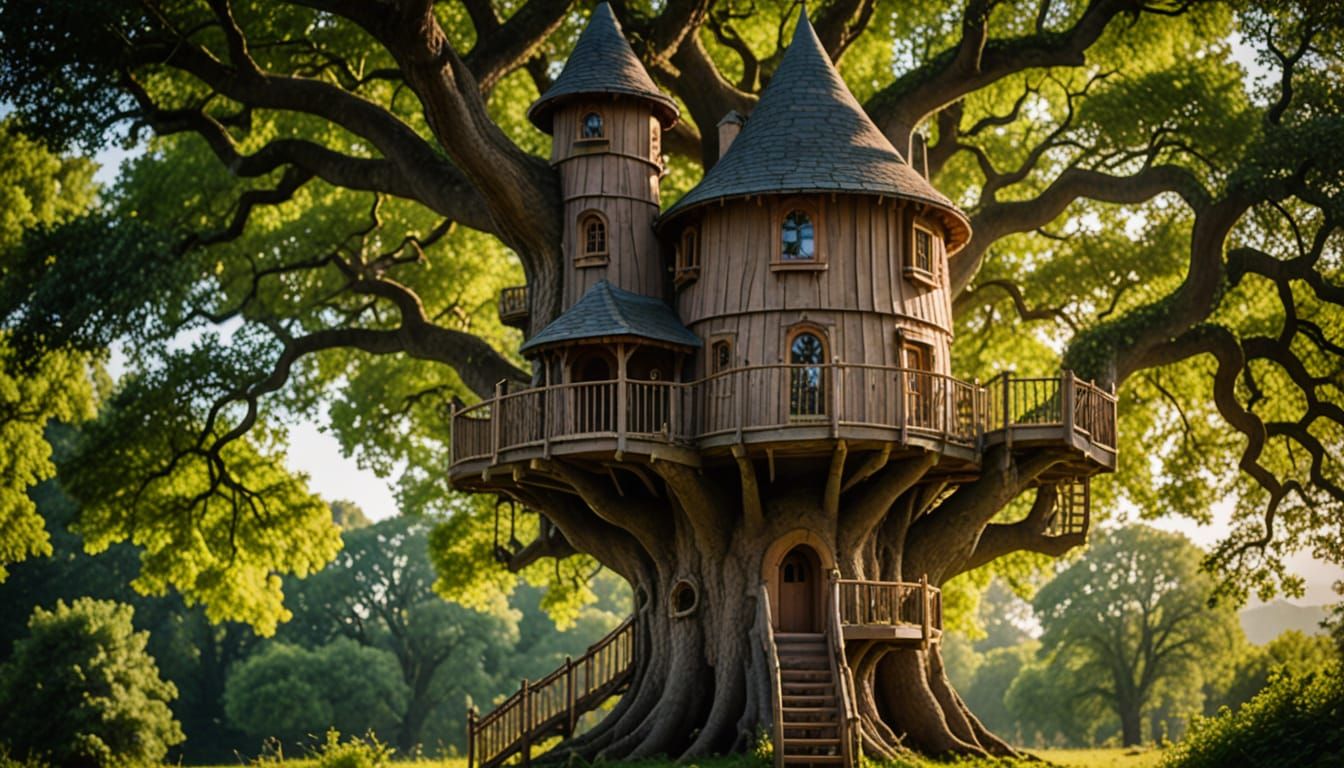 fairytale treehouse