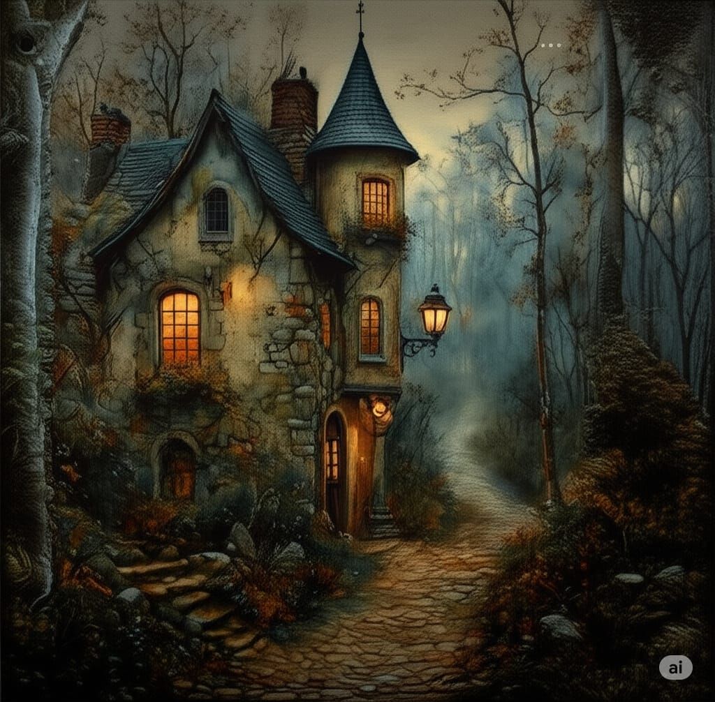 The Old Cottage  by @Bunny