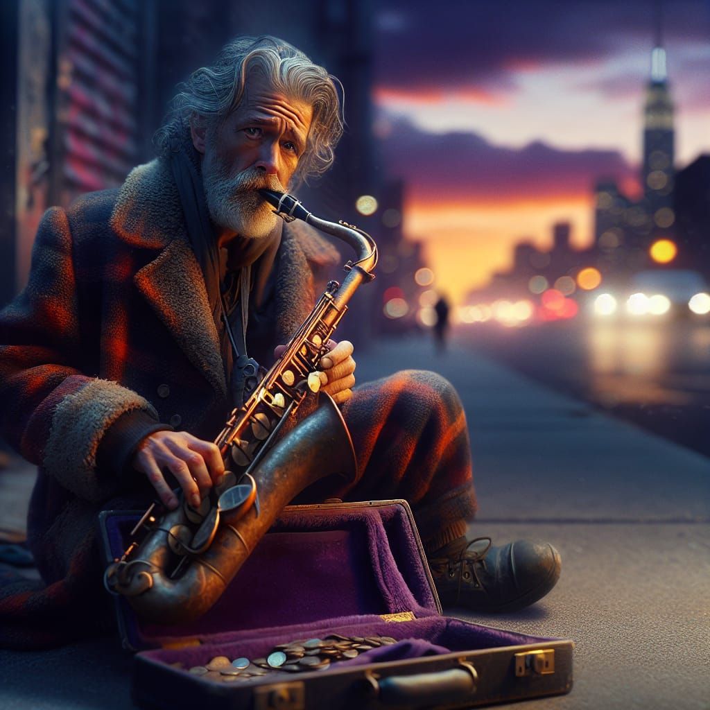 homeless jazz