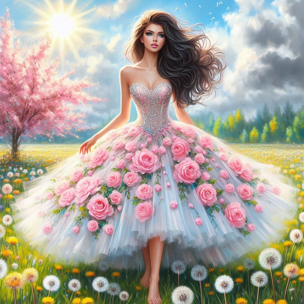 Preciosos Vestidos, Hermosas Mujeres,.....