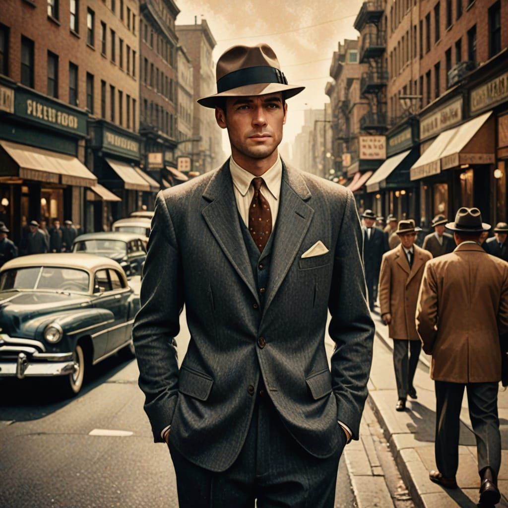 Men's 1950's Fashion  by @Mila K