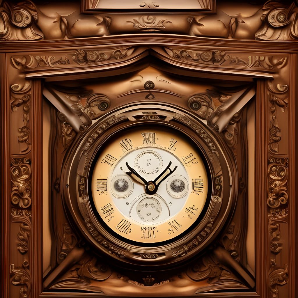 Antique clock