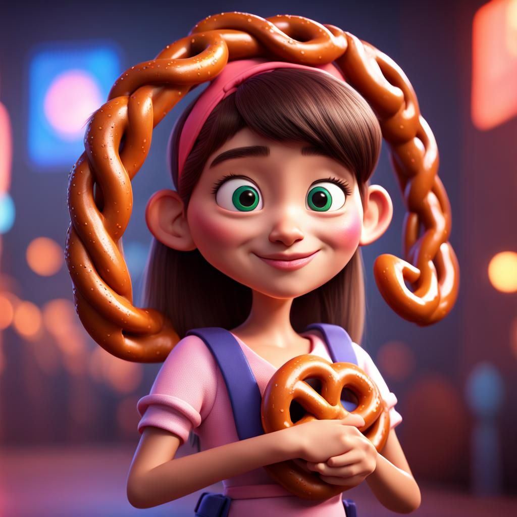 Pretzel girl