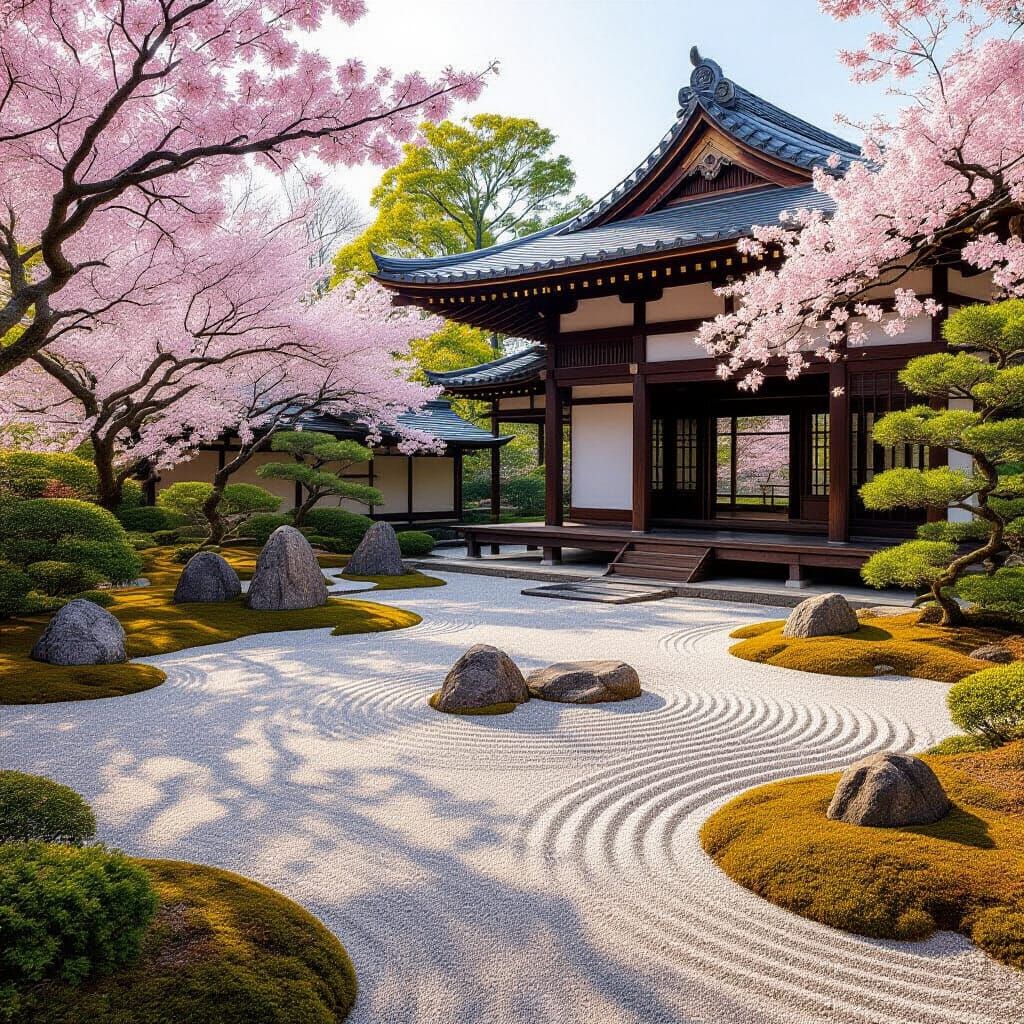 Zen Garden  by @sasha