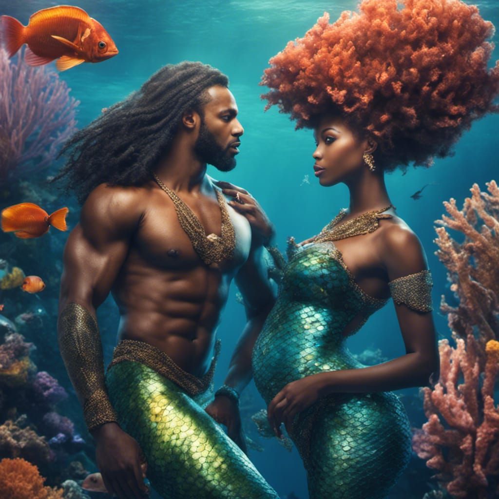 MerMates: Evolution of a Mermaid   by @MsJay