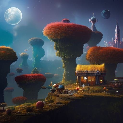 Fantasy world