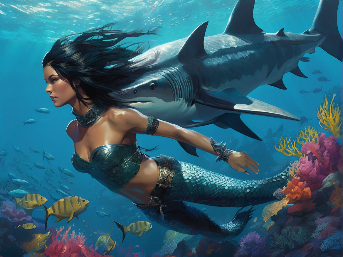 Got a shark stuck to your back? Just ignore it.