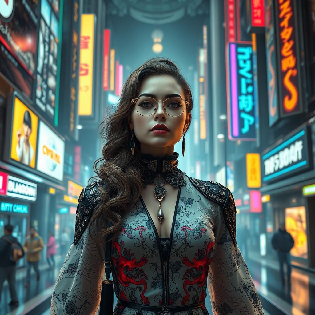 Futuristische Stadtlandschaft  by @Dawid 