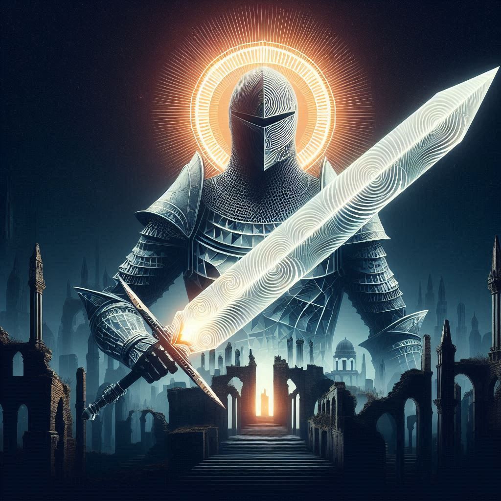 Double Exposure Knight (Uploaded)