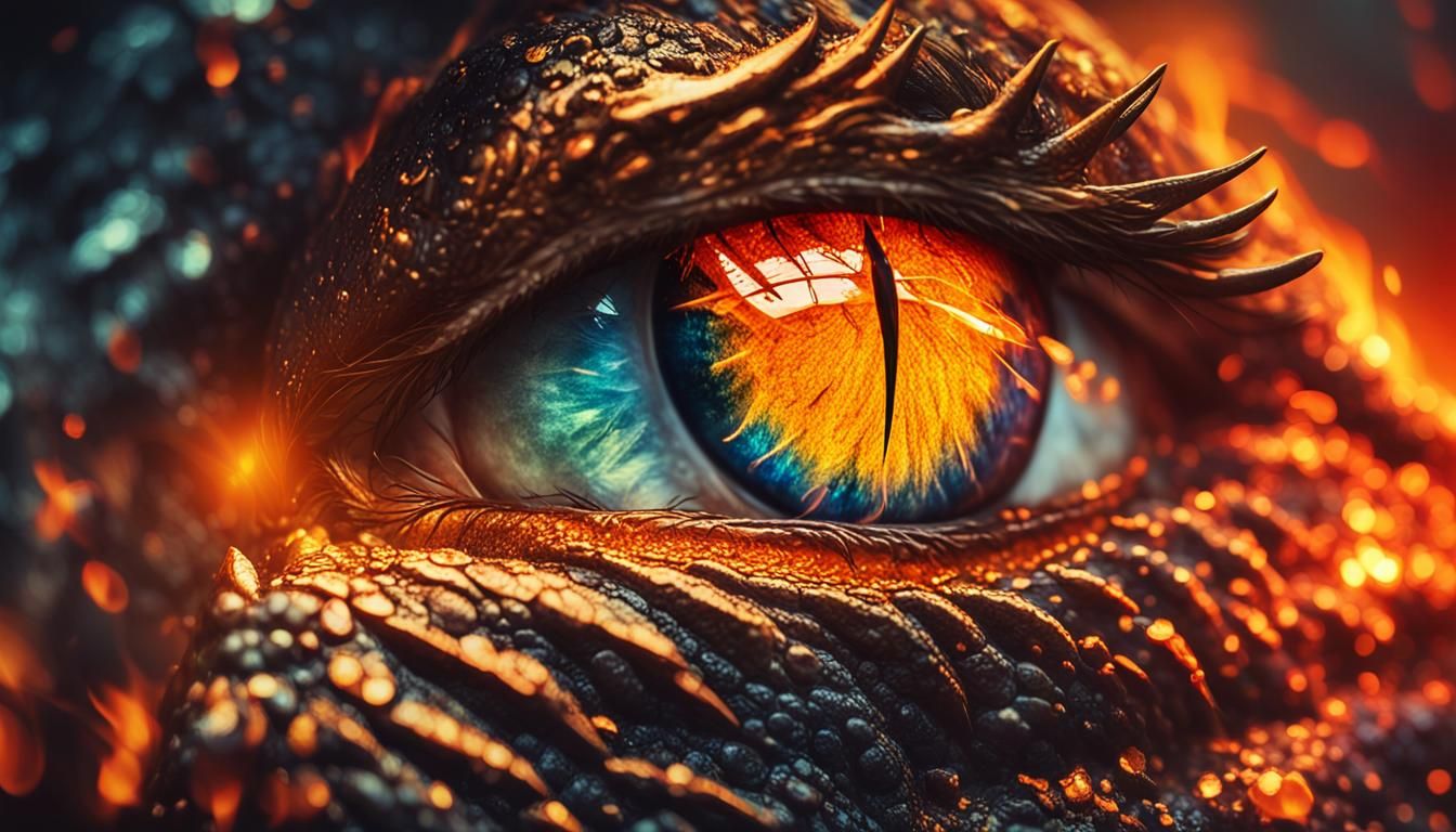 Eye of the Dragon  by @MoogleMeg