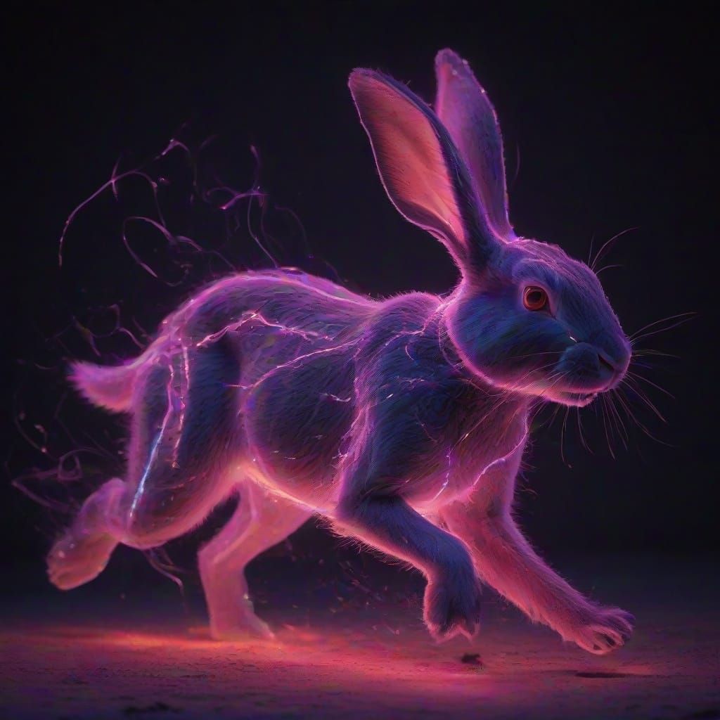 Plasma Pure Energy Rabbit Running - Plasma Pure Energy Rabbi...
