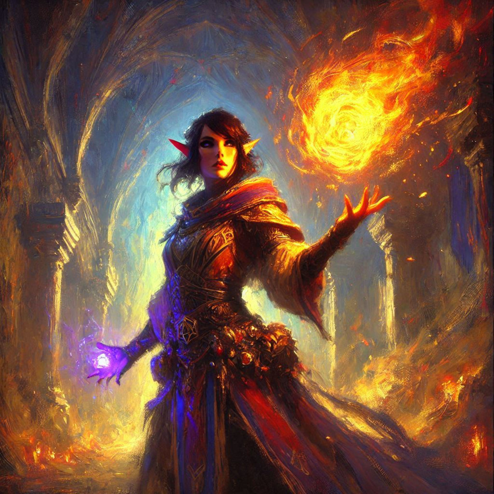 Words Are Just Thrown on the Fire