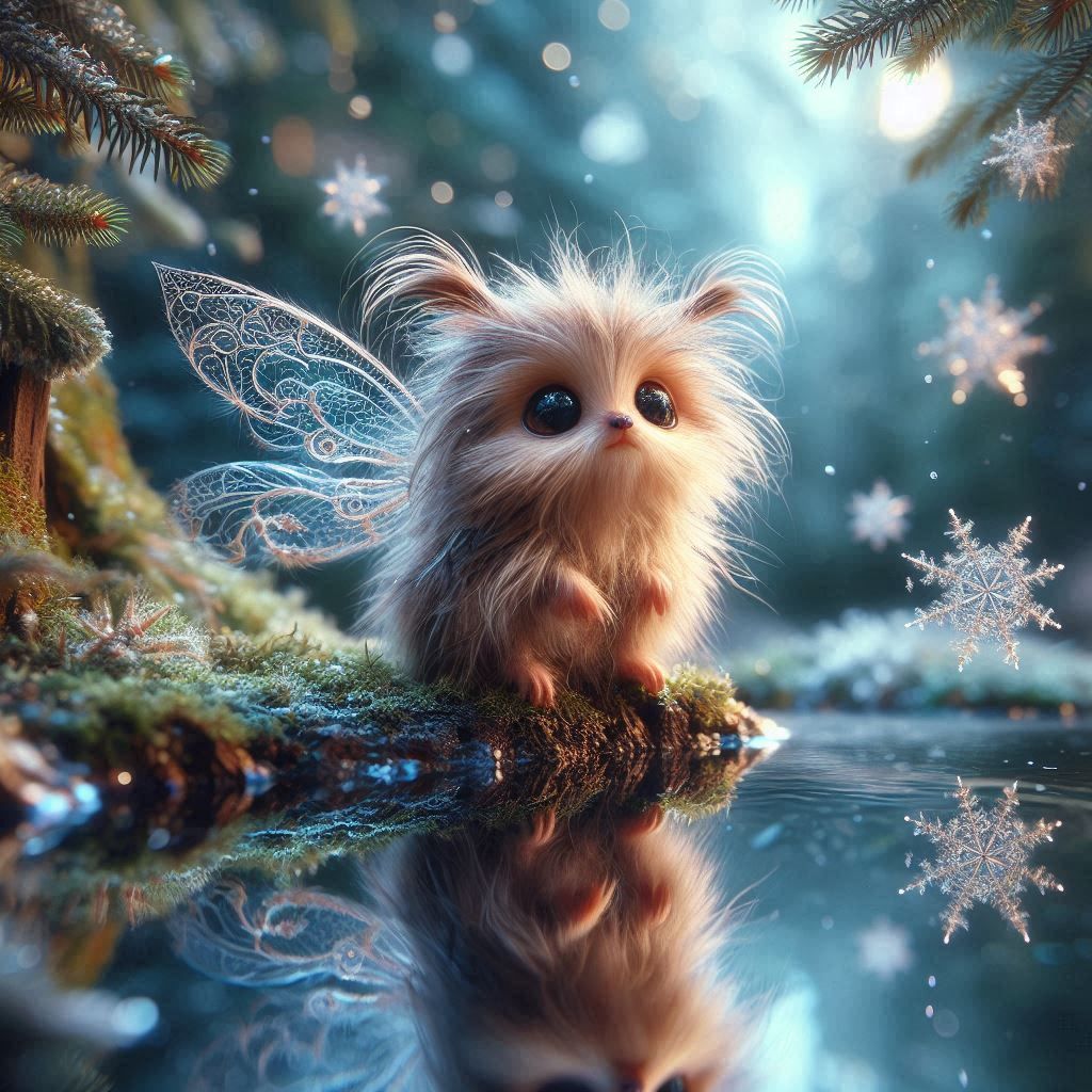 Tiny forest creature