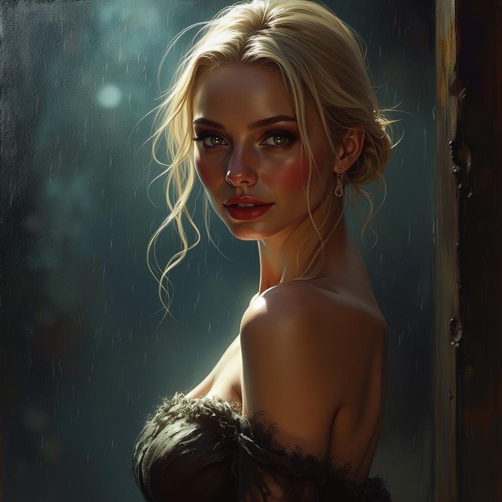 Silent Invitation: Whispers Beneath the Moonlight