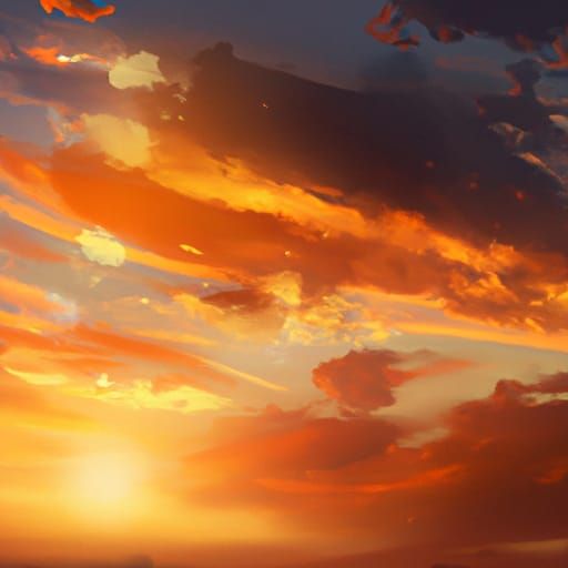 Beautiful sunset