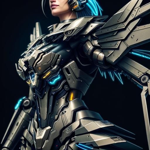 Mechanical origami  eagle