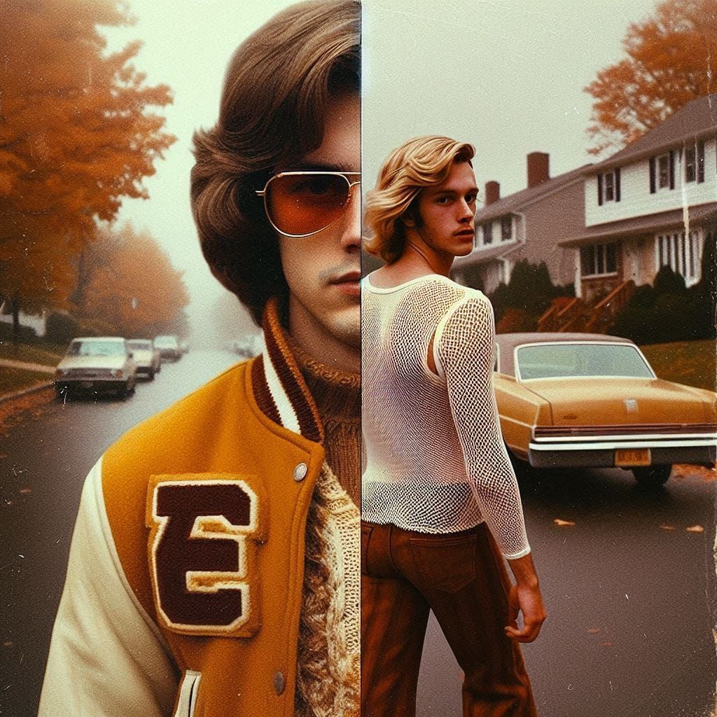 Leaves were flying all around the day that you came into tow...