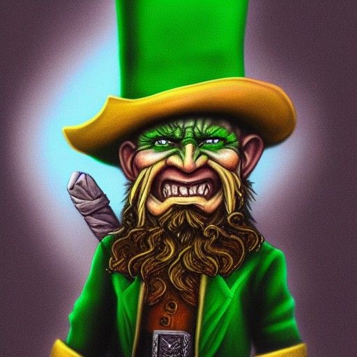 Leprechaun - AI Generated Artwork - NightCafe Creator