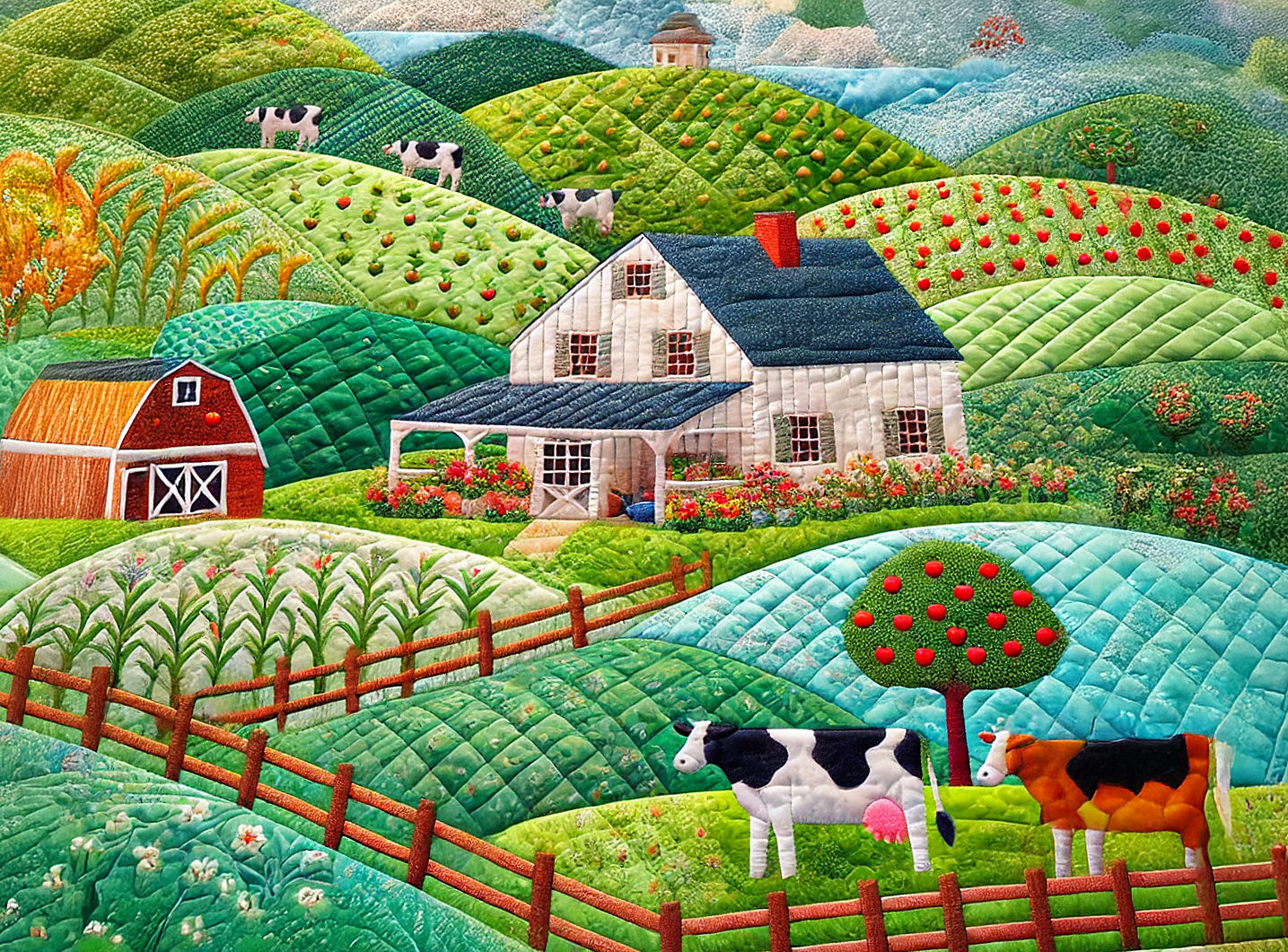 Patchwork Little Farm