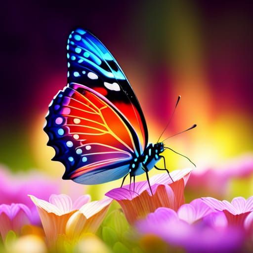 Butterfly - AI Generated Artwork - NightCafe Creator