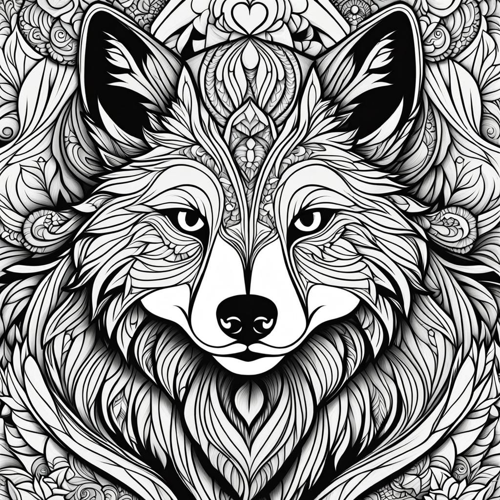 Cute chibi wolfs