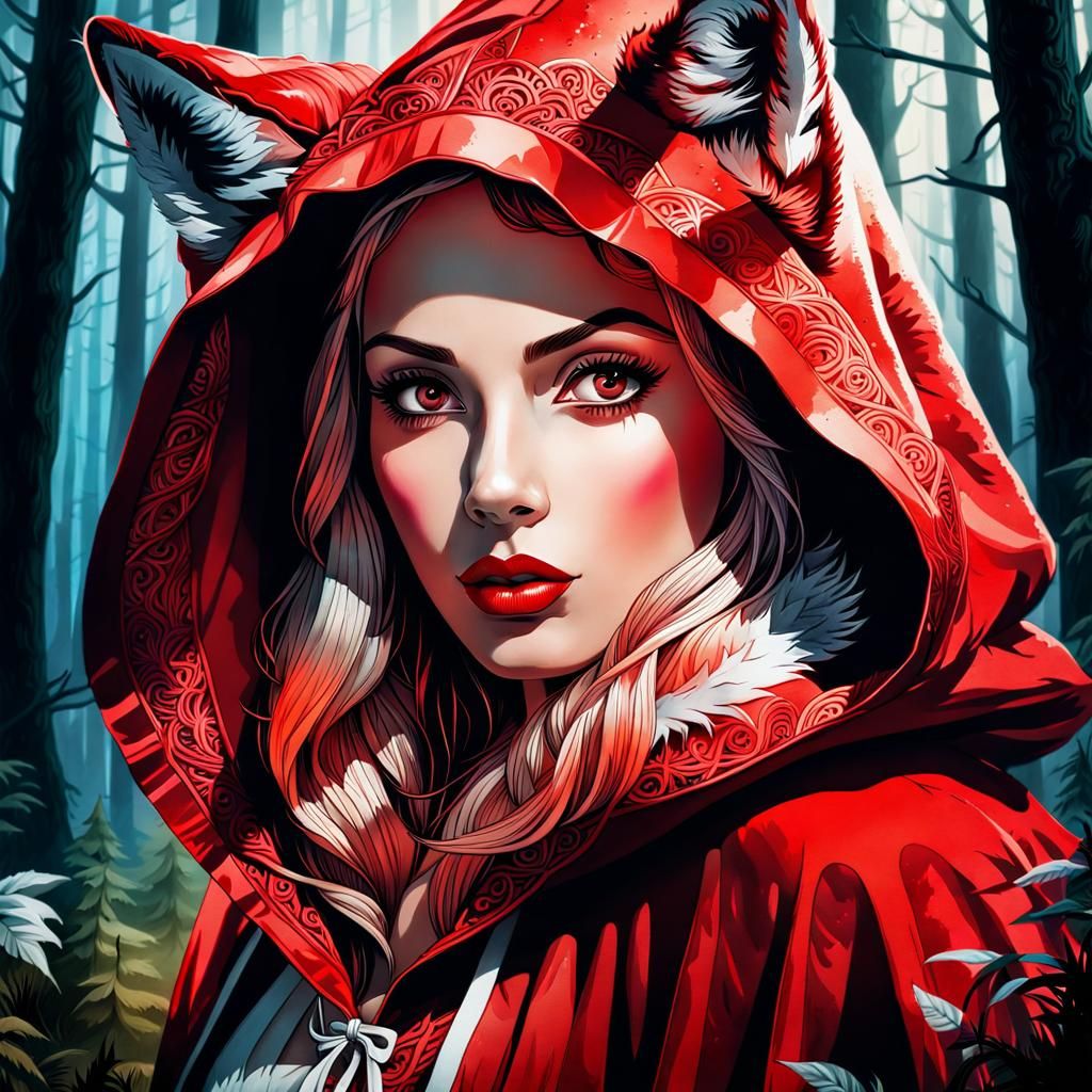 Red Riding Hood - AI Generated Artwork - NightCafe Creator