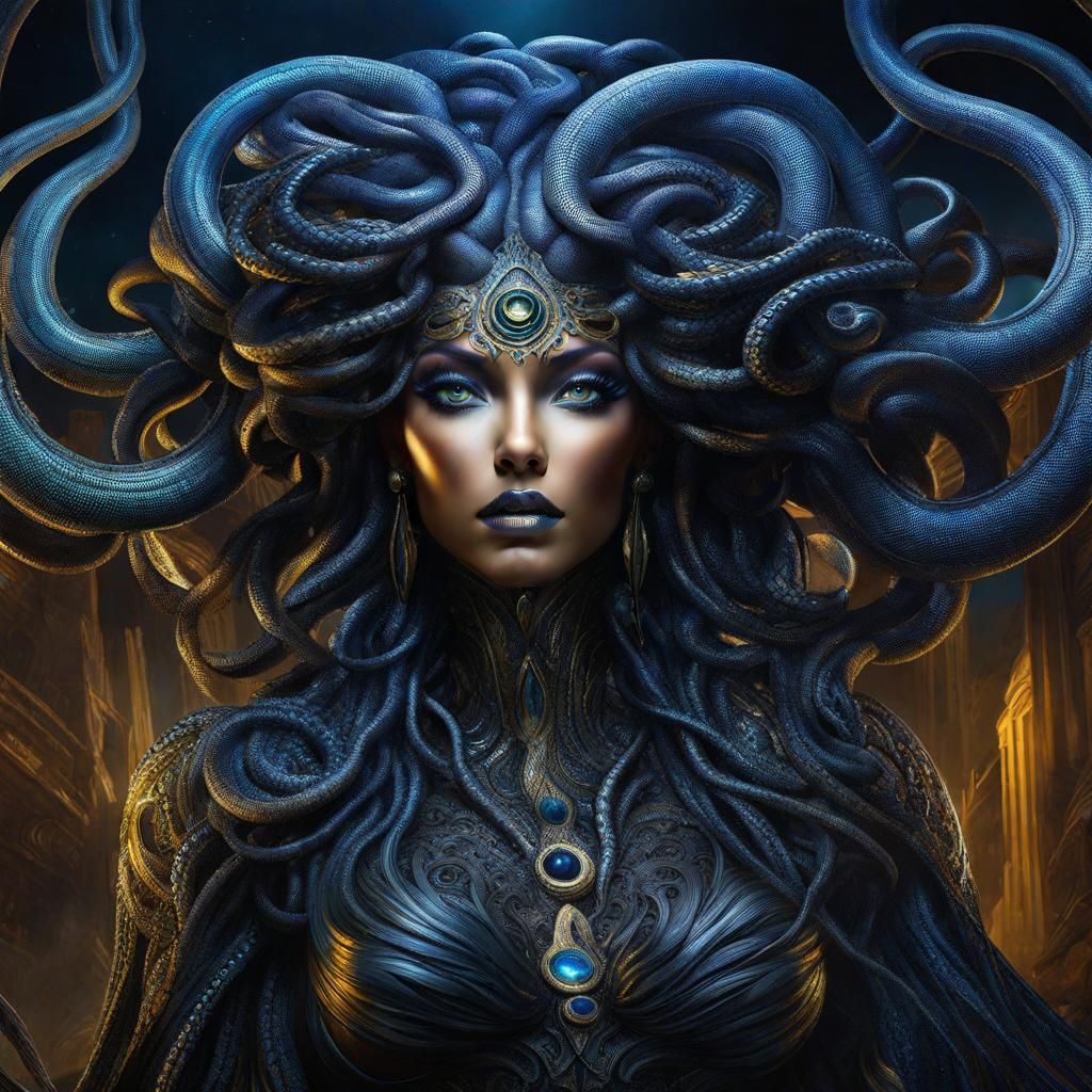 Medusa - AI Generated Artwork - NightCafe Creator