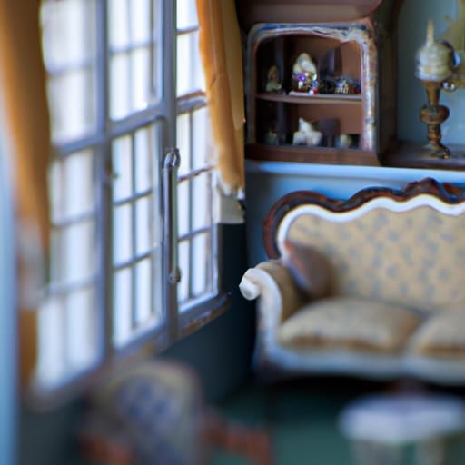 Dollhouse Living Room #3