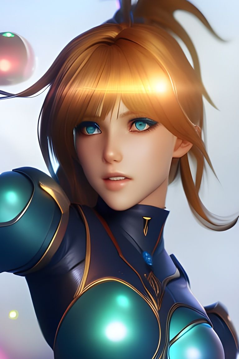 Samus Aran URE5 - AI Generated Artwork - NightCafe Creator