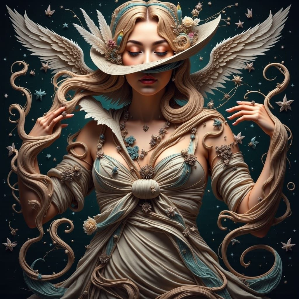 Helen in a Hyperreal Landscape